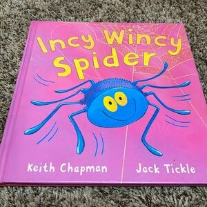 INCY WINCY SPIDER Hardback book Keith Chapman
